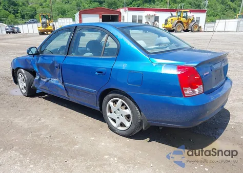 2006 Hyundai Elantra Gls/Limited из США, поврежденный, VIN KMHDN46DX6U202684